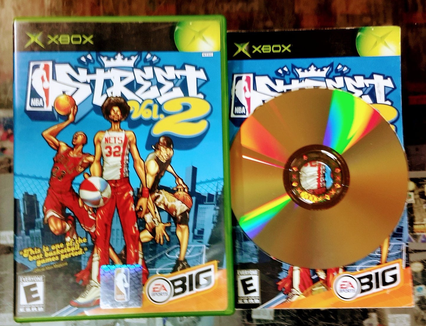 NBA STREET VOL 2 (XBOX) - jeux video game-x