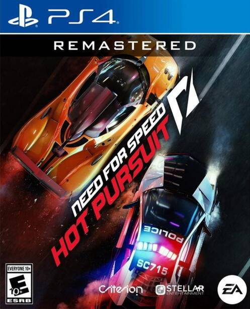 NEED FOR SPEED HOT PURSUIT NFSHP REMASTERED (PLAYSTATION 4 PS4) - jeux video game-x