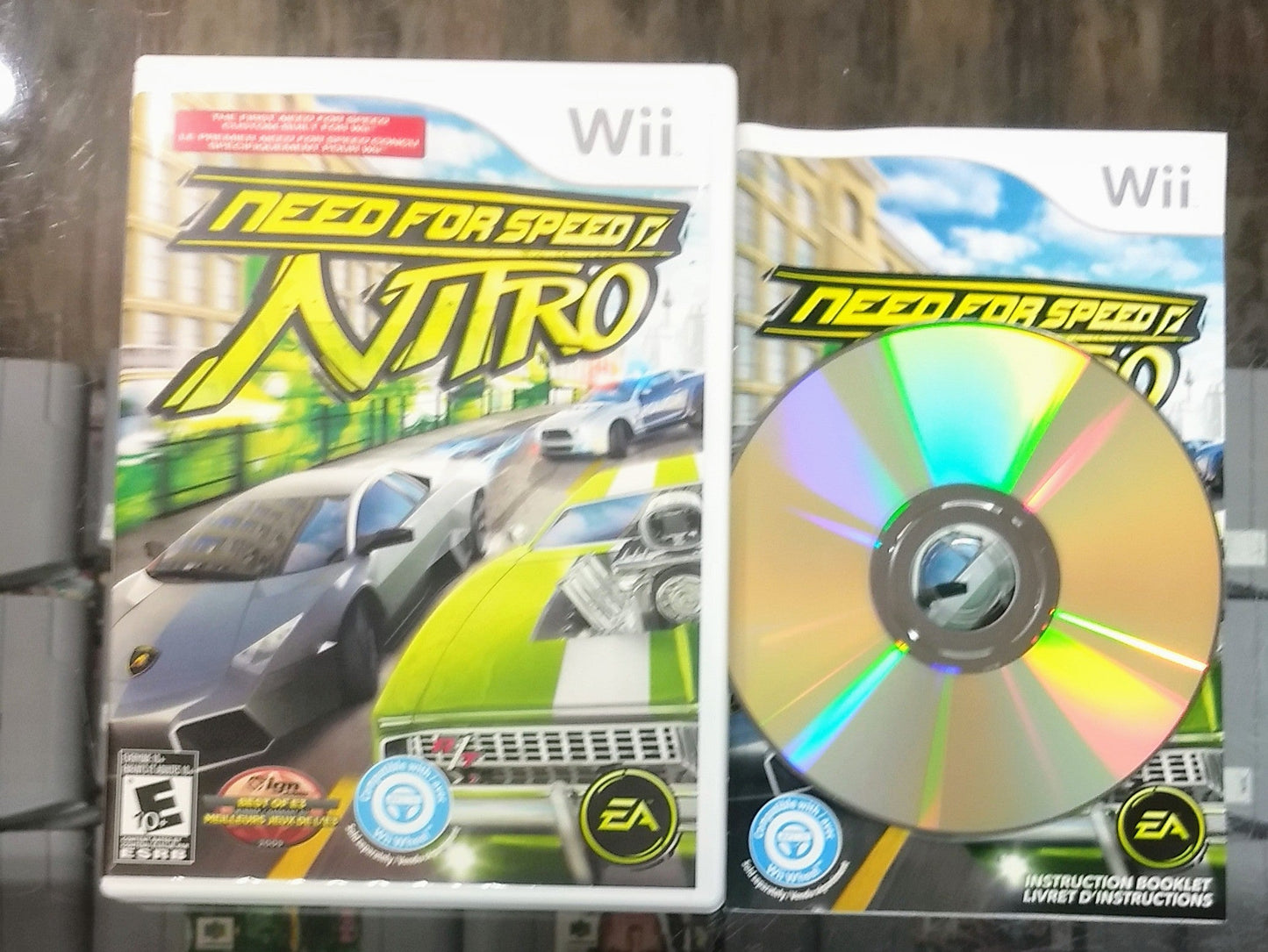 NEED FOR SPEED NFS NITRO (NINTENDO WII) - jeux video game-x