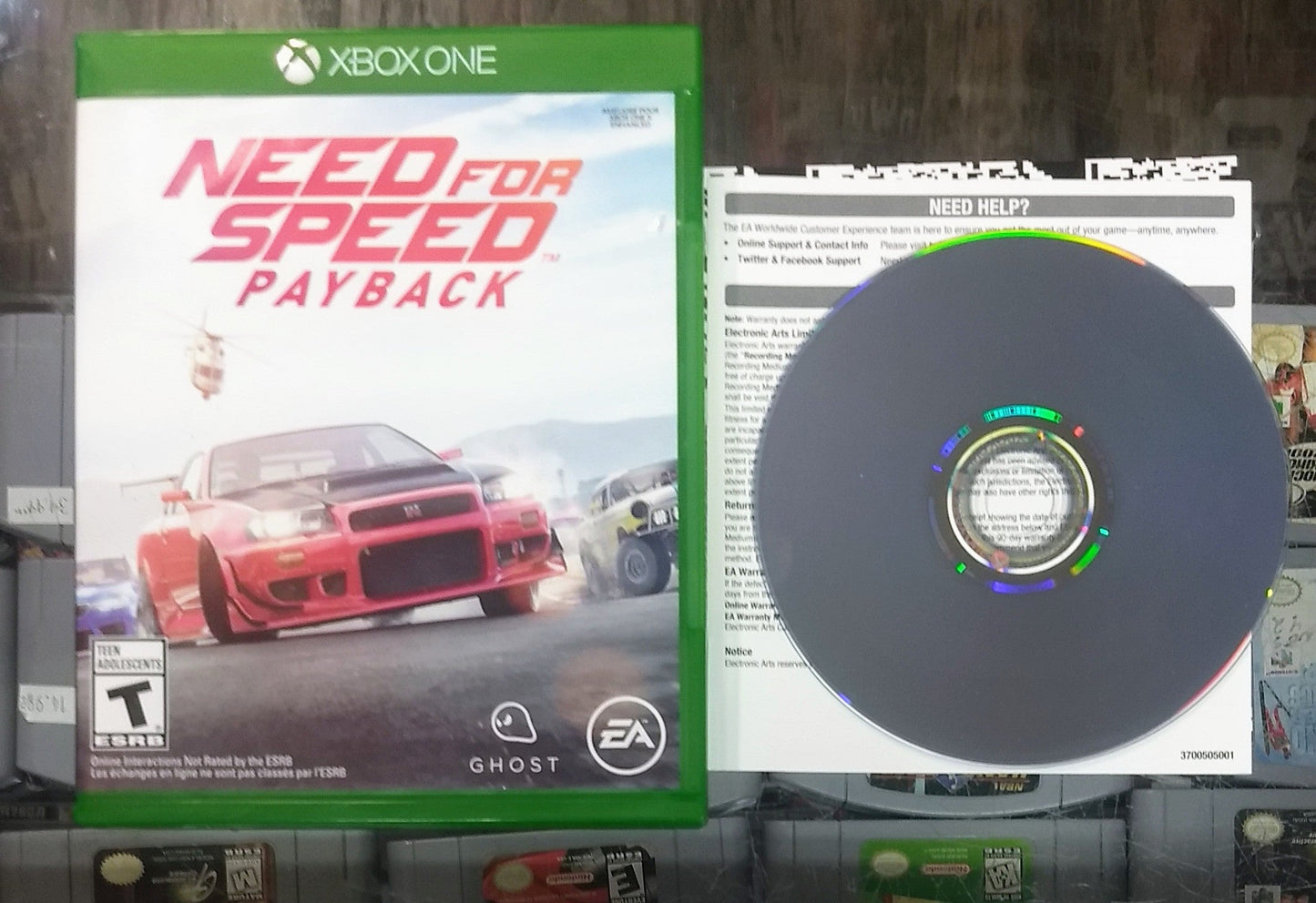 NEED FOR SPEED NFS PAYBACK (XBOX ONE XONE) - jeux video game-x