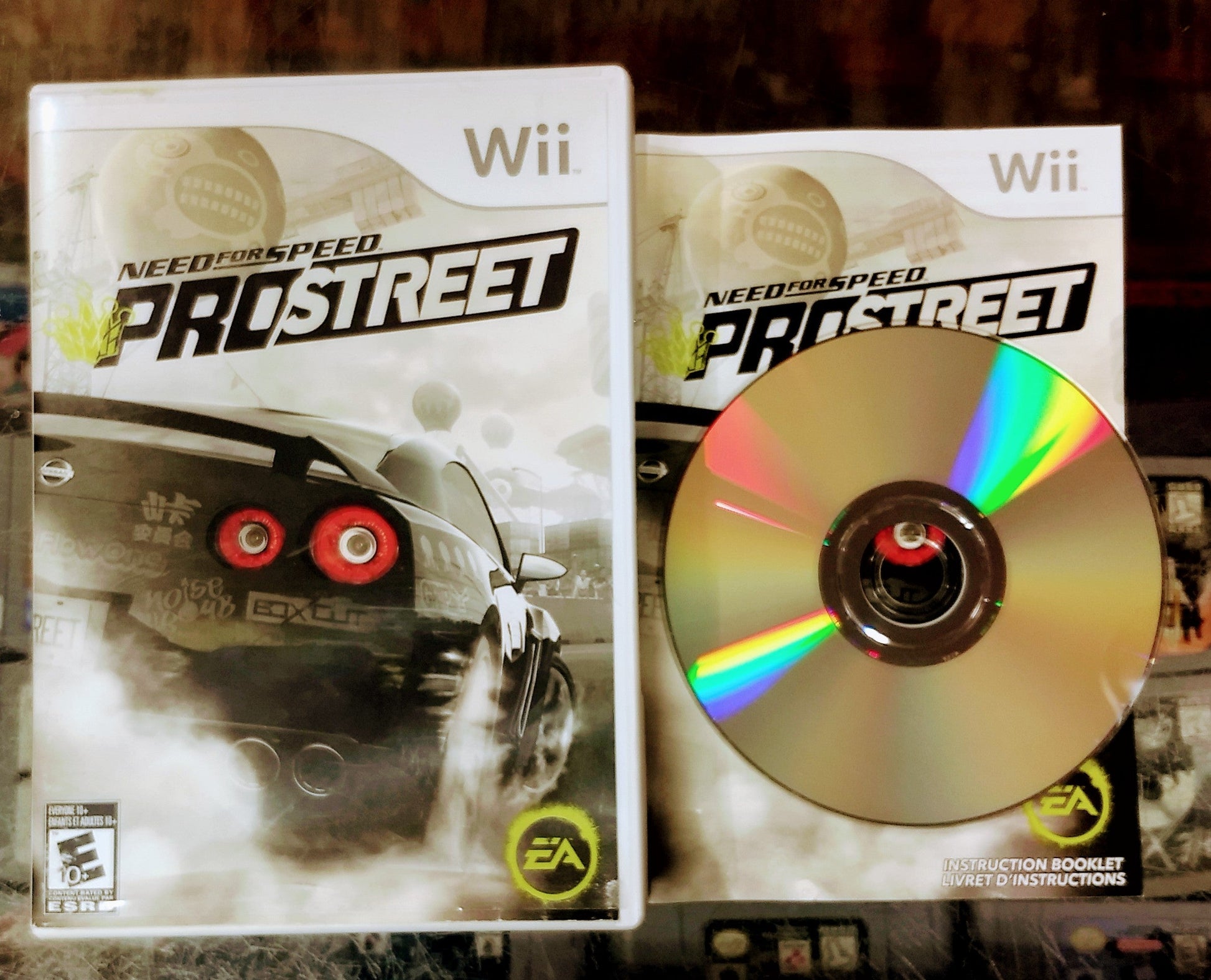 NEED FOR SPEED NFS PROSTREET (NINTENDO WII) - jeux video game-x