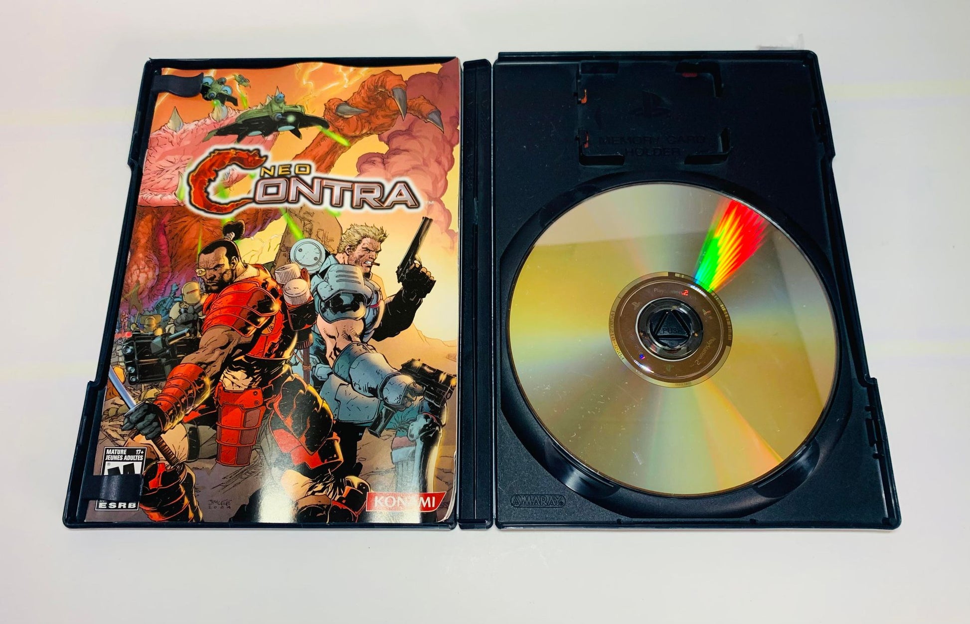 NEO CONTRA PLAYSTATION 2 PS2 - jeux video game-x