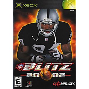 NFL BLITZ 2002 (XBOX) - jeux video game-x