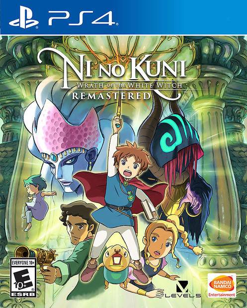 NI NO KUNI: WRATH OF THE WHITE WITCH REMASTERED (PLAYSTATION 4 PS4) - jeux video game-x