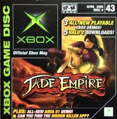 OFFICIAL XBOX MAGAZINE DEMO DISC 43 (XBOX) - jeux video game-x