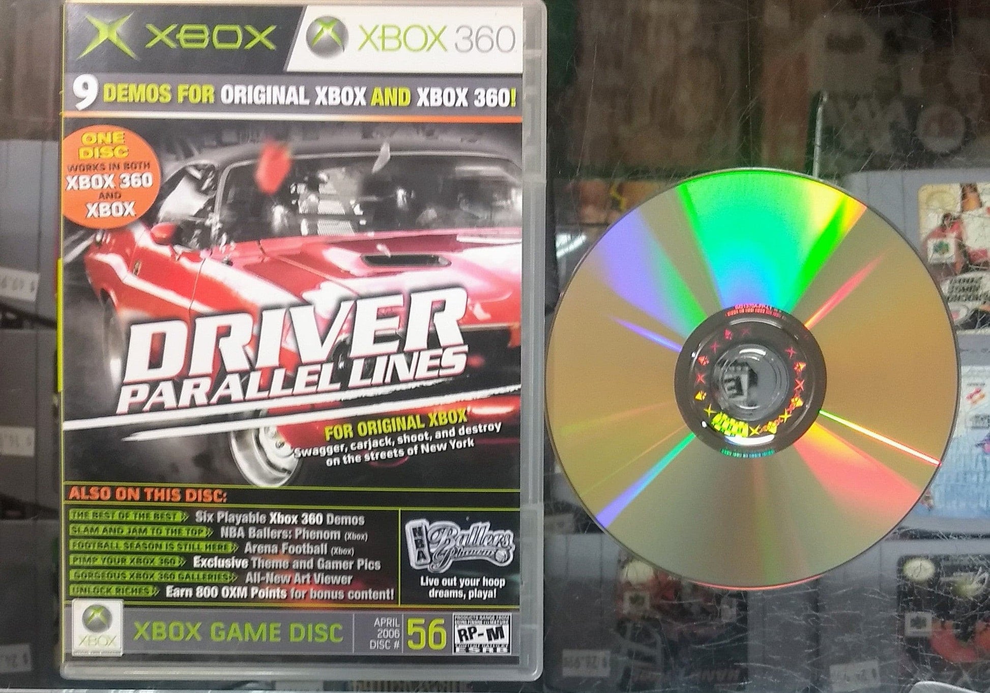 OFFICIAL XBOX MAGAZINE DEMO DISC 56 (XBOX 360 X360) - jeux video game-x