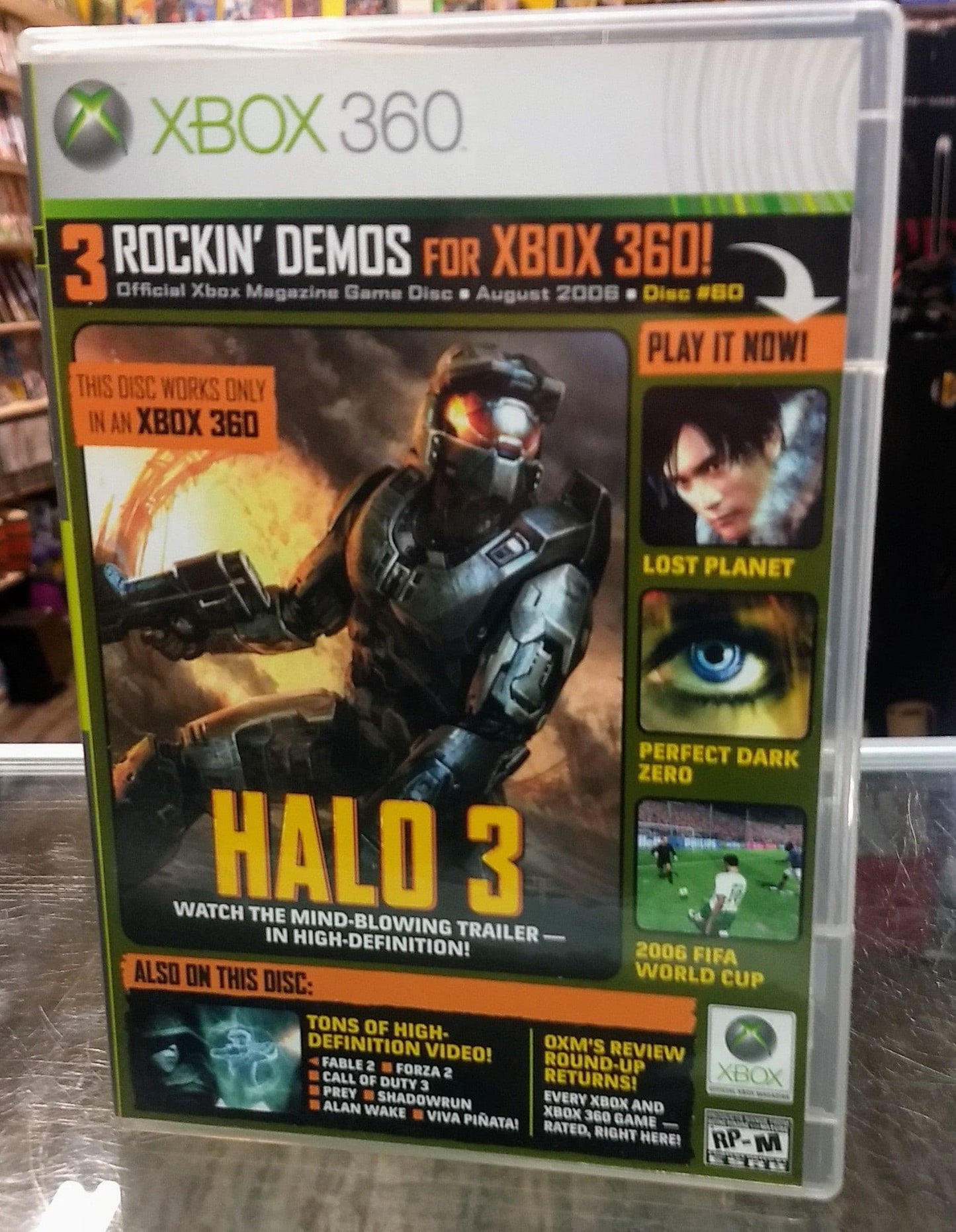 OFFICIAL XBOX MAGAZINE DEMO DISC 60 (XBOX 360 X360) | jeux video game-x