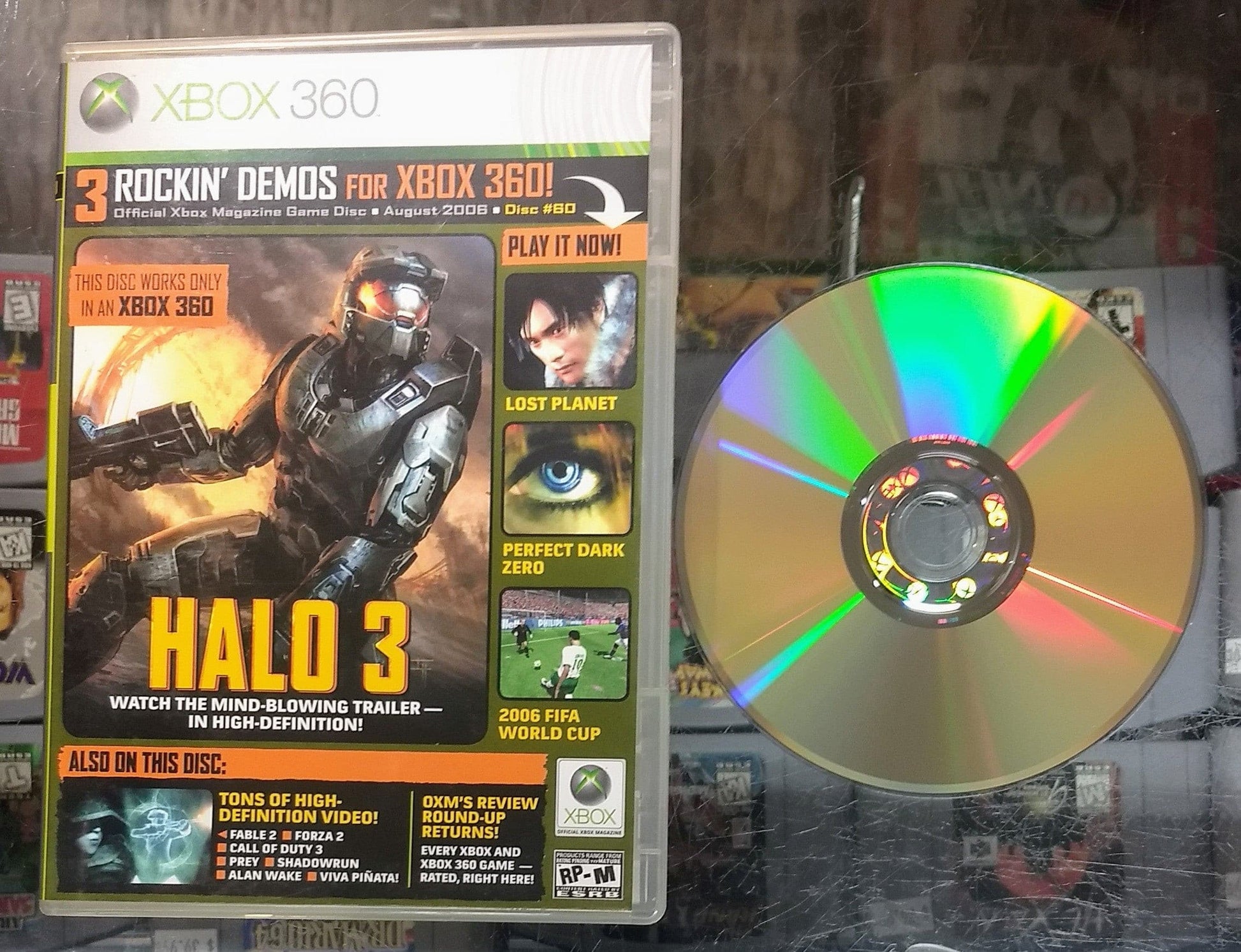 OFFICIAL XBOX MAGAZINE DEMO DISC 60 (XBOX 360 X360) - jeux video game-x