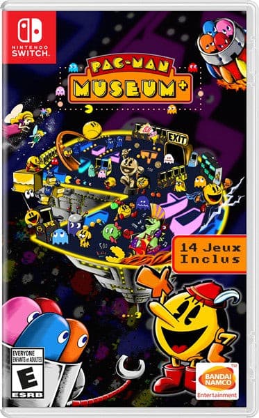 PAC-MAN MUSEUM PLUS NINTENDO SWITCH - jeux video game-x