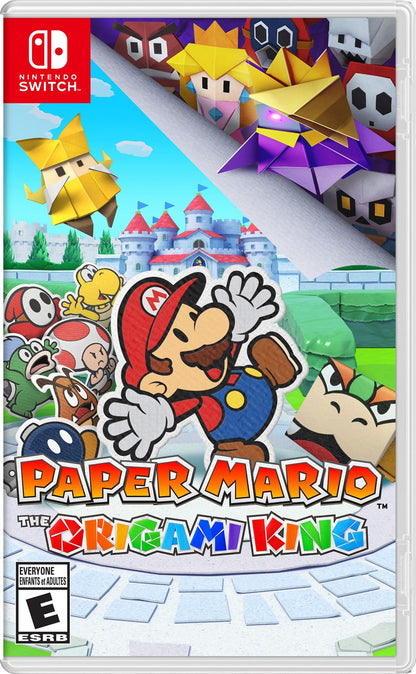 PAPER MARIO THE ORIGAMI KING NINTENDO SWITCH - jeux video game-x