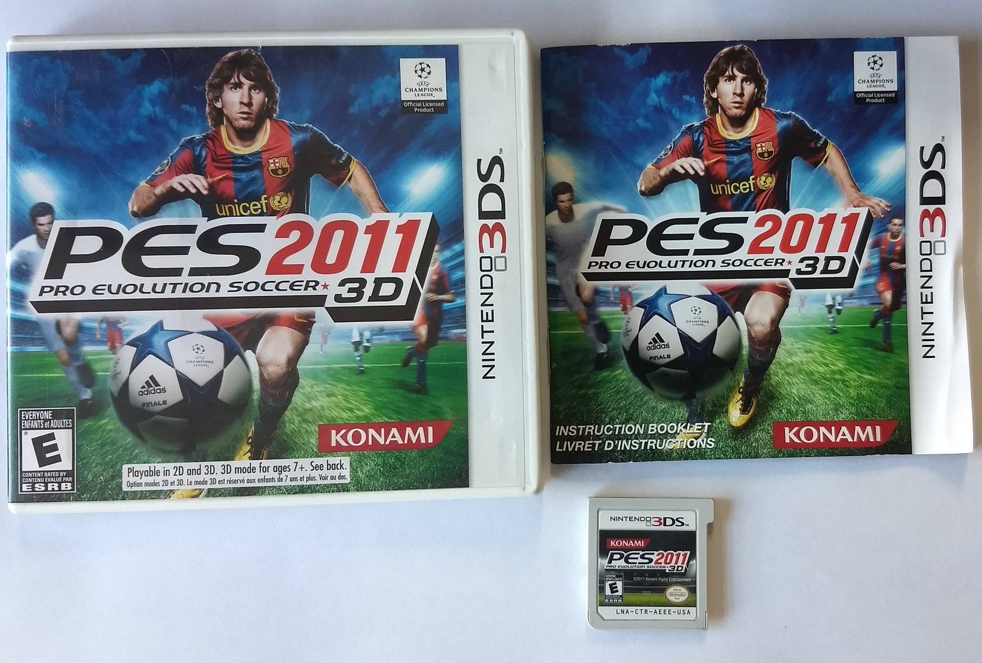 PES PRO EVOLUTION SOCCER 2011 (NINTENDO 3DS) - jeux video game-x