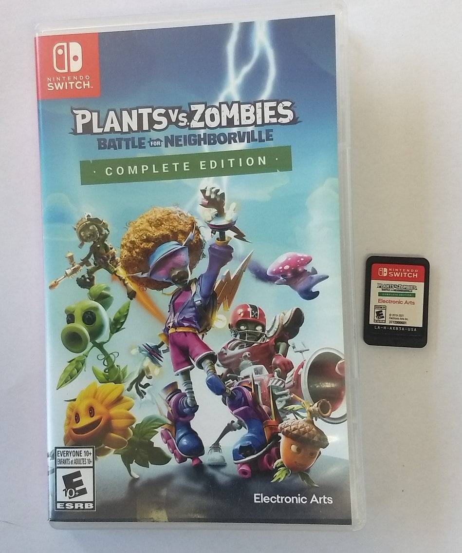 PLANTS VS. ZOMBIES: BATTLE FOR NEIGHBOURVILLE (NINTENDO SWITCH) - jeux video game-x