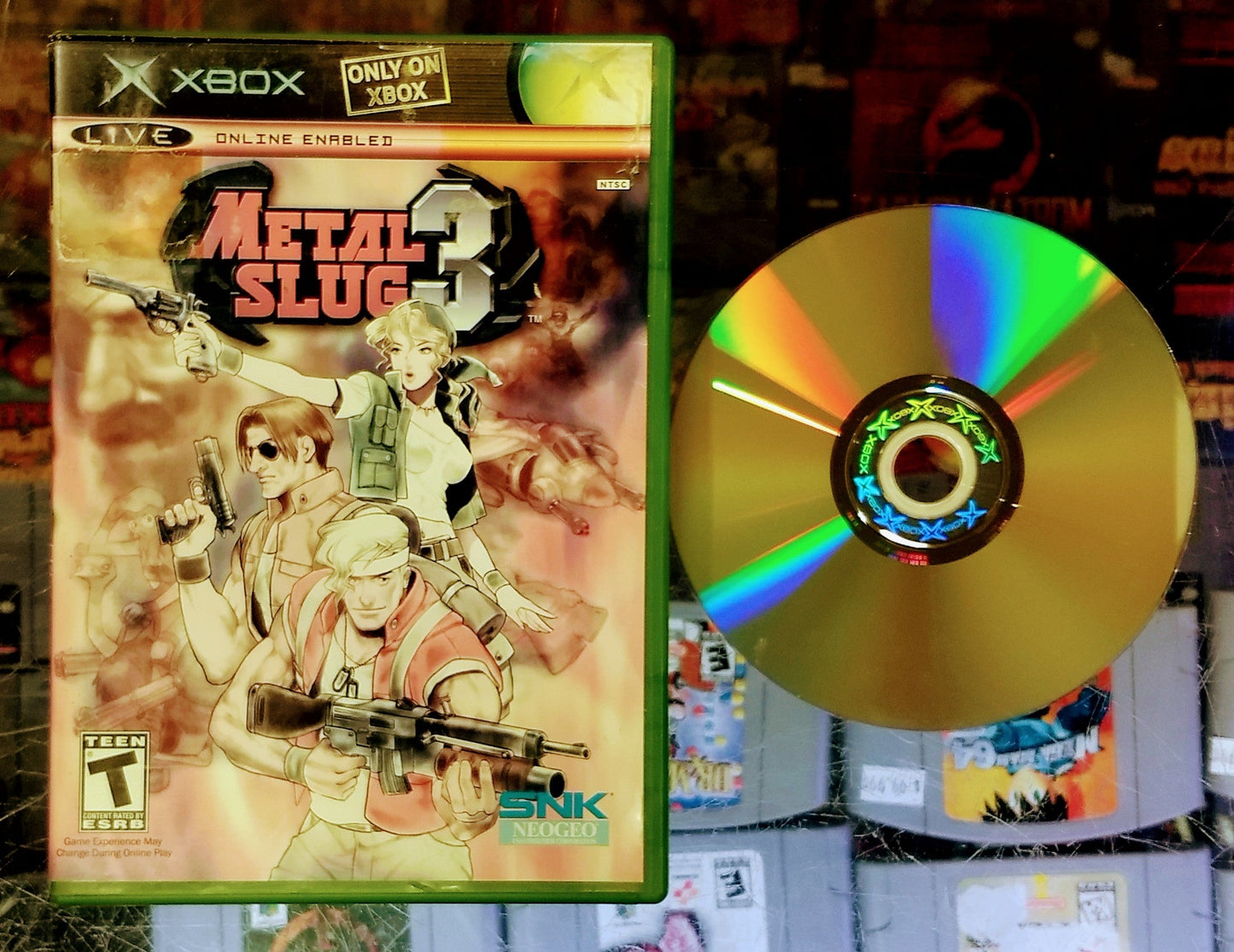 METAL SLUG 3 (XBOX) - jeux video game-x