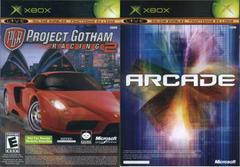 PROJECT GOTHAM RACING 2 & XBOX LIVE ARCADE (XBOX) - jeux video game-x
