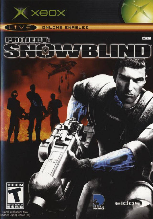 PROJECT SNOWBLIND (XBOX) - jeux video game-x
