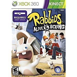 RABBIDS: ALIVE & KICKING (XBOX 360 X360) - jeux video game-x