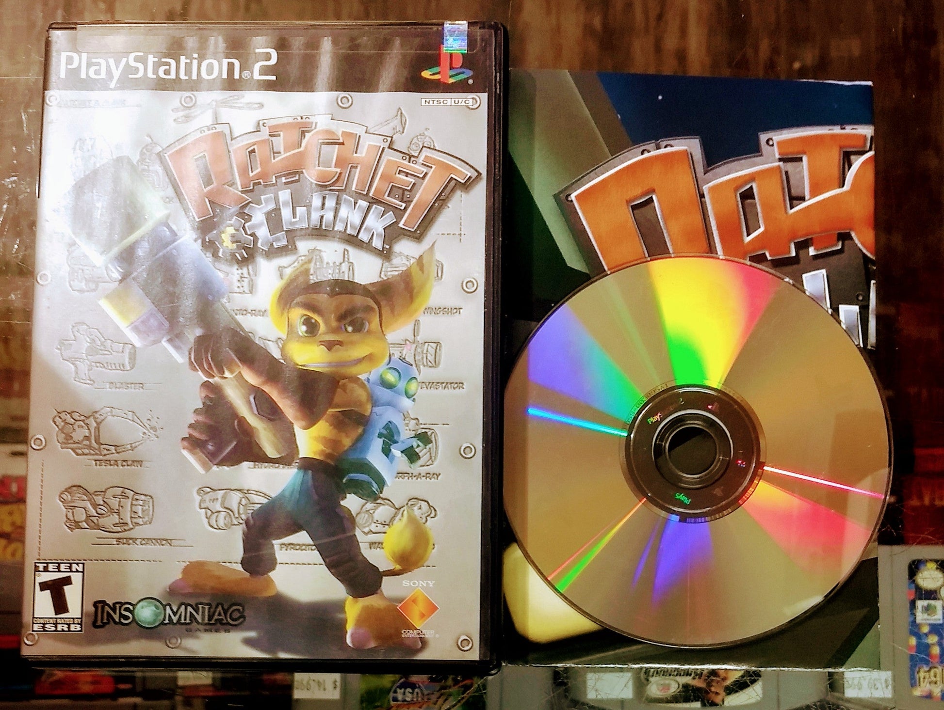 RATCHET AND CLANK (PLAYSTATION 2 PS2) - jeux video game-x