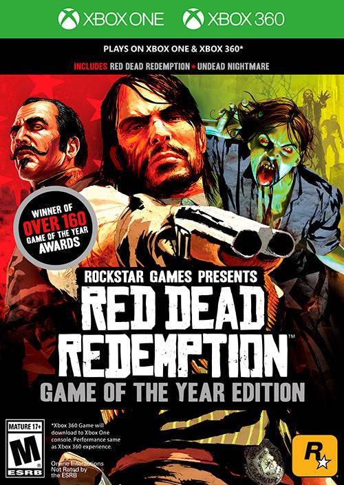RED DEAD REDEMPTION - GAME OF THE YEAR EDITION GOTY (XBOX 360 X360 / XBOX ONE XONE) - jeux video game-x