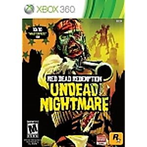 RED DEAD REDEMPTION UNDEAD NIGHTMARE XBOX 360 X360 - jeux video game-x
