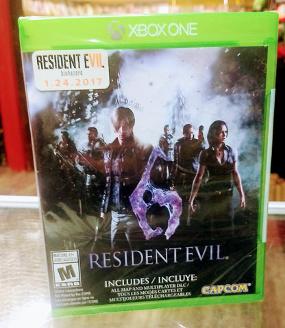 RESIDENT EVIL 6 (XBOX ONE XONE) - jeux video game-x