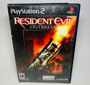 RESIDENT EVIL OUTBREAK PLAYSTATION 2 PS2 - jeux video game-x