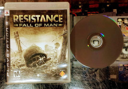 RESISTANCE FALL OF MAN (PLAYSTATION 3 PS3) - jeux video game-x