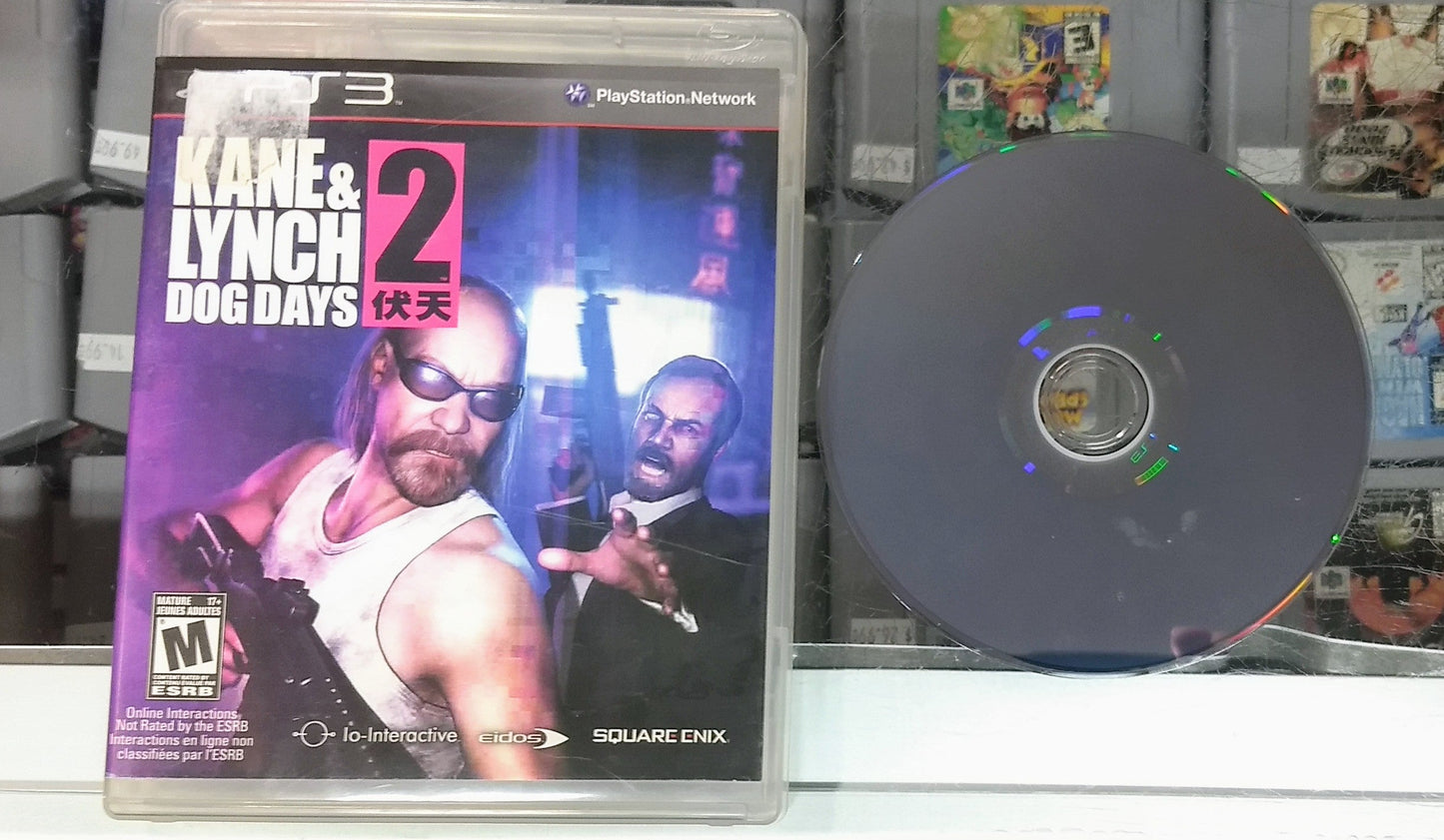 KANE AND LYNCH 2 DOG DAYS PLAYSTATION 3 PS3 - jeux video game-x