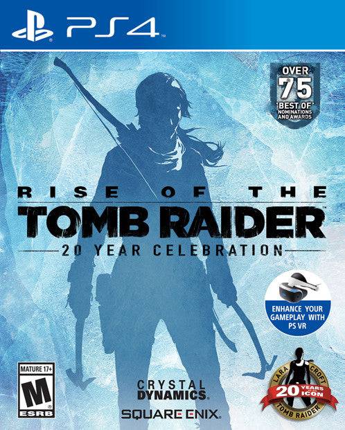 RISE OF THE TOMB RAIDER - 20 YEAR CELEBRATION (PLAYSTATION 4 PS4) - jeux video game-x