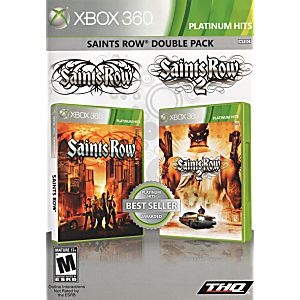 SAINTS ROW DOUBLE PACK (XBOX 360 X360) - jeux video game-x