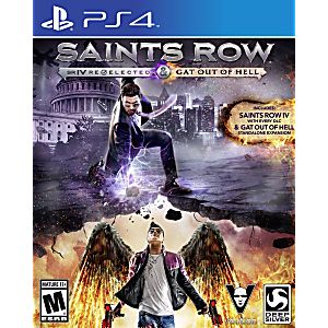 SAINTS ROW IV 4: RE-ELECTED & GAT OUT OF HELL (PLAYSTATION 4 PS4) - jeux video game-x