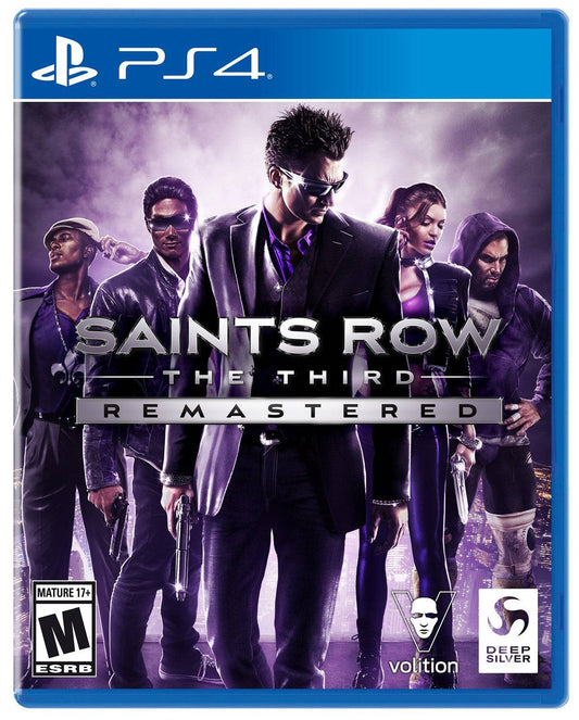 SAINTS ROW THE THIRD 3 REMASTERED (PLAYSTATION 4 PS4) - jeux video game-x