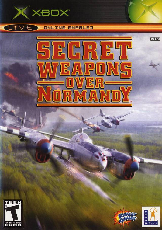 SECRET WEAPONS OVER NORMANDY (XBOX) - jeux video game-x