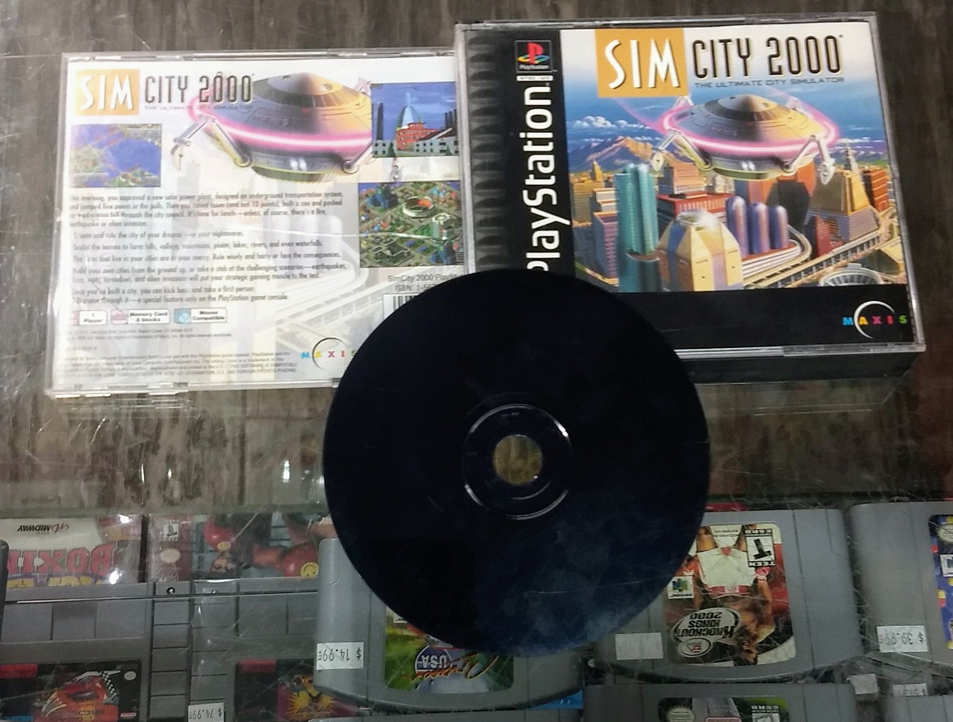 SIMCITY 2000 (PLAYSTATION PS1) - jeux video game-x