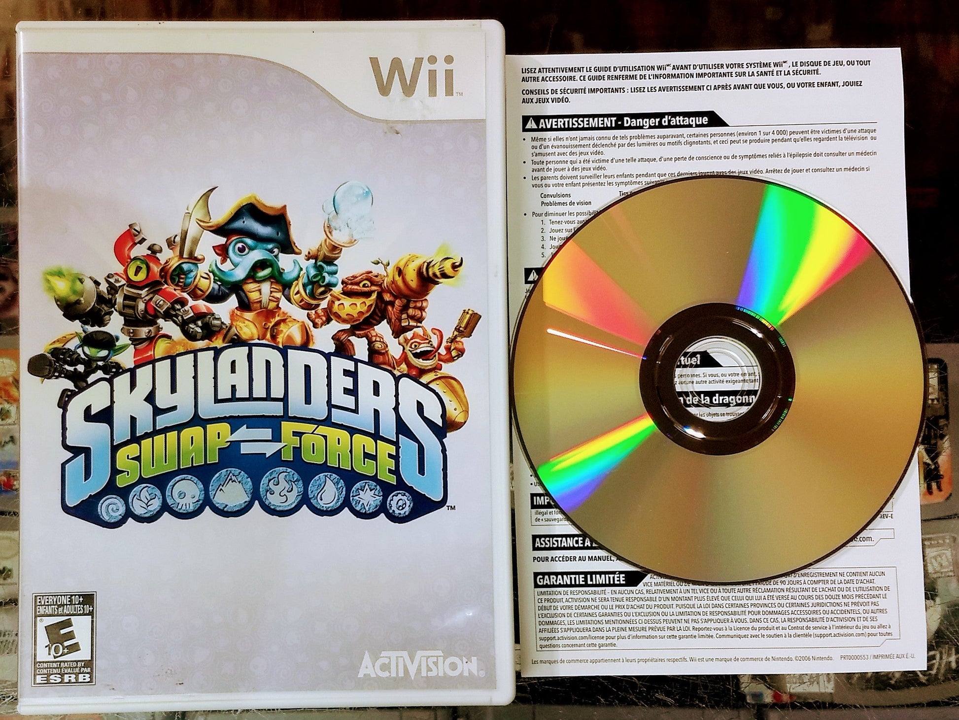 SKYLANDERS SWAP FORCE NINTENDO WII - jeux video game-x