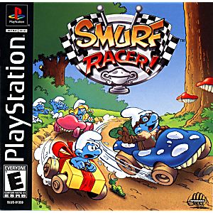 SMURF RACER (PLAYSTATION PS1) - jeux video game-x