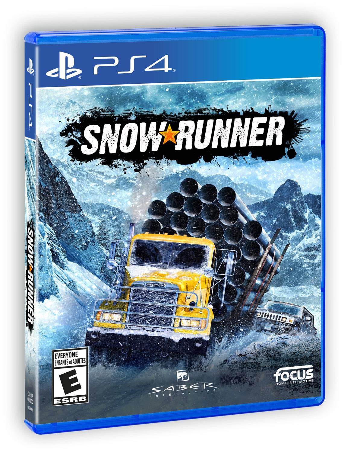 SNOWRUNNER A MUDRUNNER GAME (PLAYSTATION 4 PS4) - jeux video game-x
