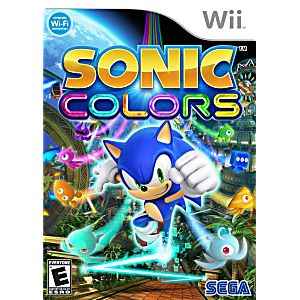 SONIC COLORS NINTENDO WII - jeux video game-x