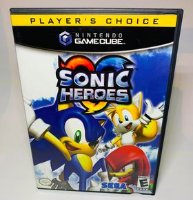 SONIC HEROES PLAYERS CHOICE NINTENDO GAMECUBE NGC - jeux video game-x