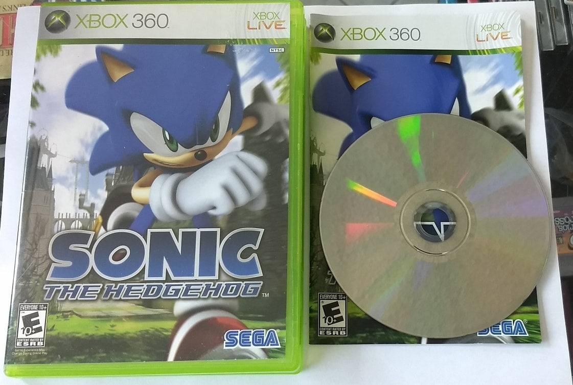 SONIC THE HEDGEHOG (XBOX 360 X360) - jeux video game-x