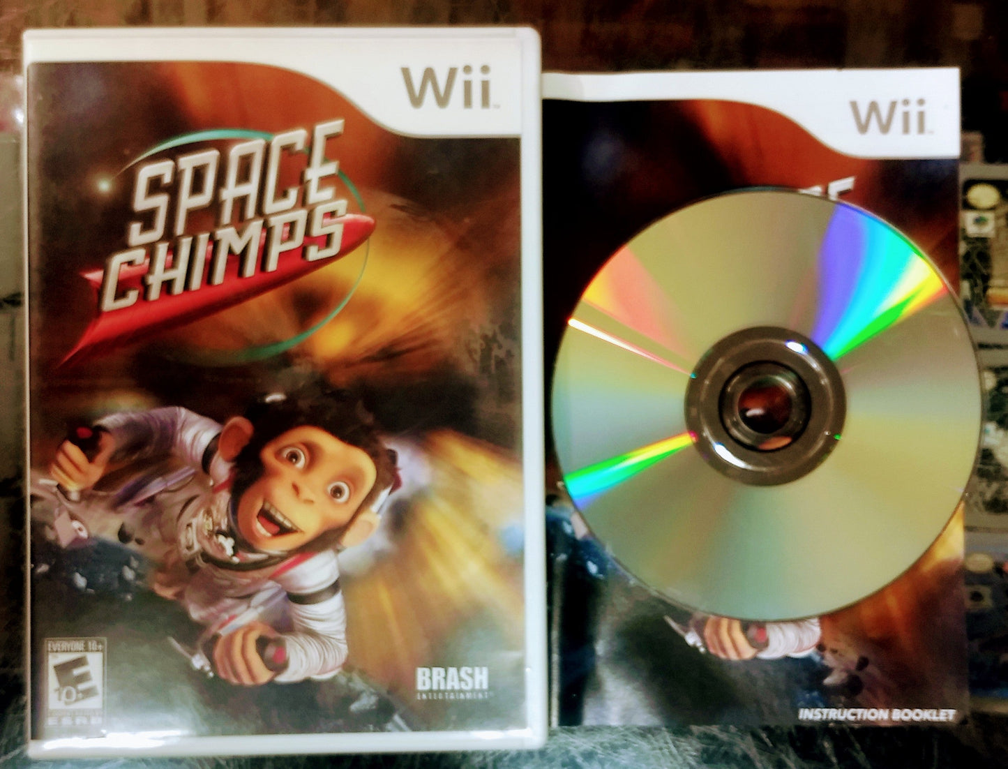 SPACE CHIMPS NINTENDO WII - jeux video game-x