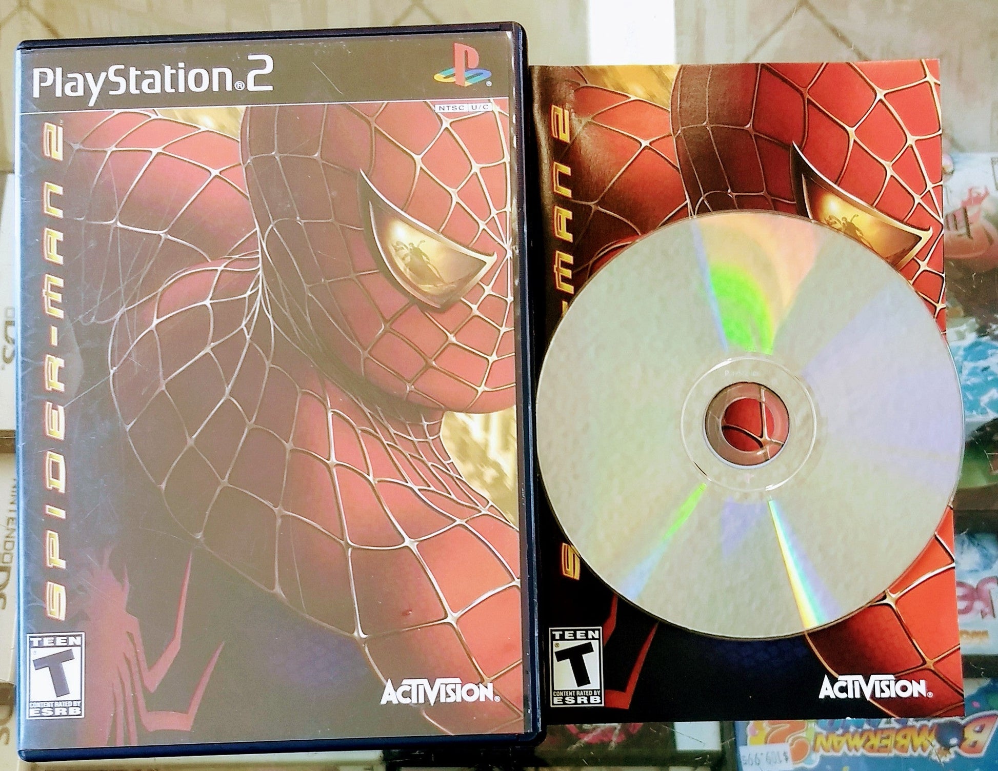 SPIDERMAN 2 (PLAYSTATION 2 PS2) - jeux video game-x