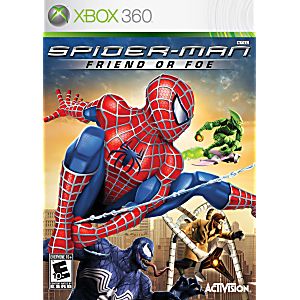 SPIDERMAN FRIEND OR FOE (XBOX 360 X360) - jeux video game-x