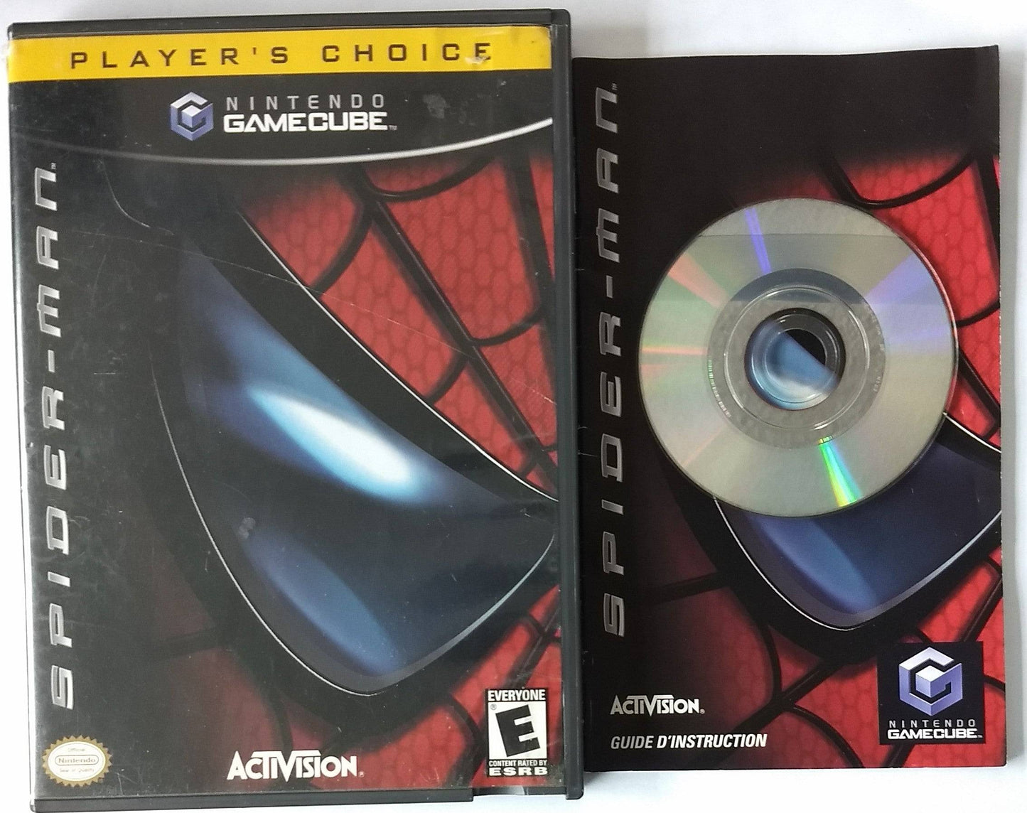 SPIDERMAN PLAYER'S CHOICE  (NINTENDO GAMECUBE NGC) - jeux video game-x