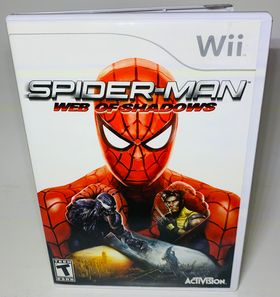 SPIDERMAN WEB OF SHADOWS NINTENDO WII - jeux video game-x