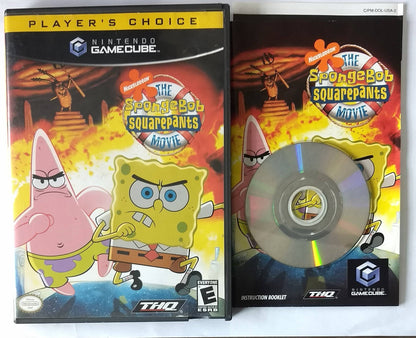 SPONGEBOB SQUAREPANTS THE MOVIE (NINTENDO GAMECUBE NGC) - jeux video game-x