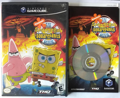 SPONGEBOB SQUAREPANTS THE MOVIE (NINTENDO GAMECUBE NGC) - jeux video game-x