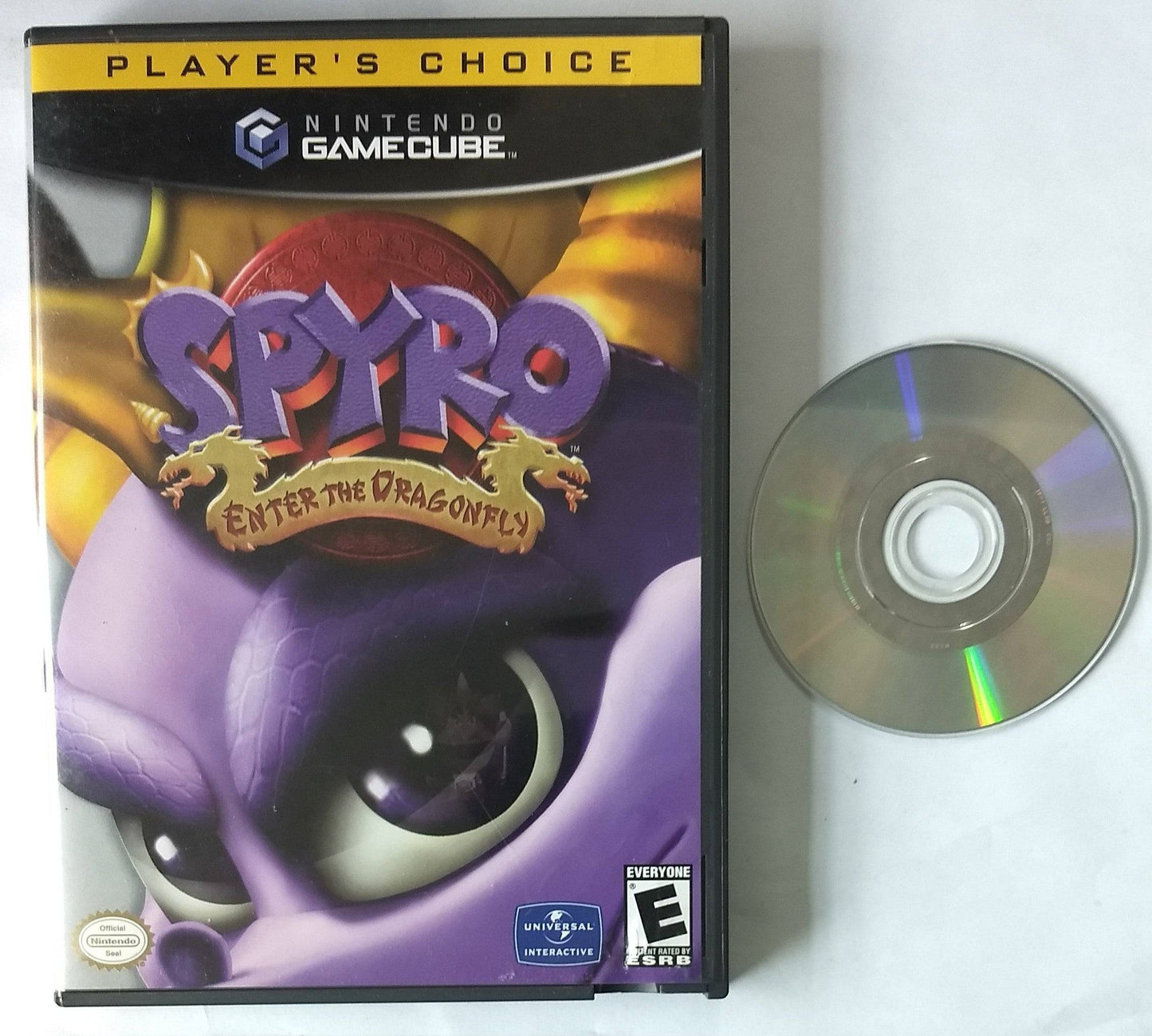 SPYRO ENTER THE DRAGONFLY PLAYERS CHOICE NINTENDO GAMECUBE NGC - jeux video game-x