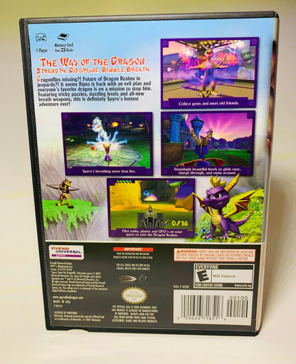 SPYRO ENTER THE DRAGONFLY PLAYERS CHOICE NINTENDO GAMECUBE NGC - jeux video game-x