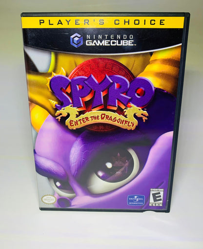 SPYRO ENTER THE DRAGONFLY PLAYERS CHOICE NINTENDO GAMECUBE NGC - jeux video game-x