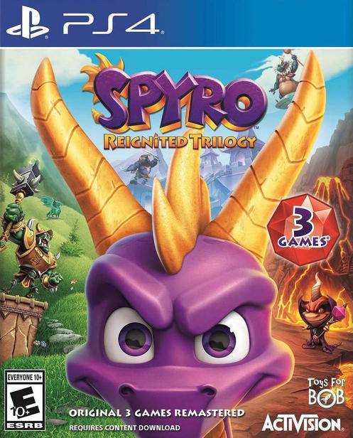 SPYRO REIGNITED TRILOGY (PLAYSTATION 4 PS4) - jeux video game-x